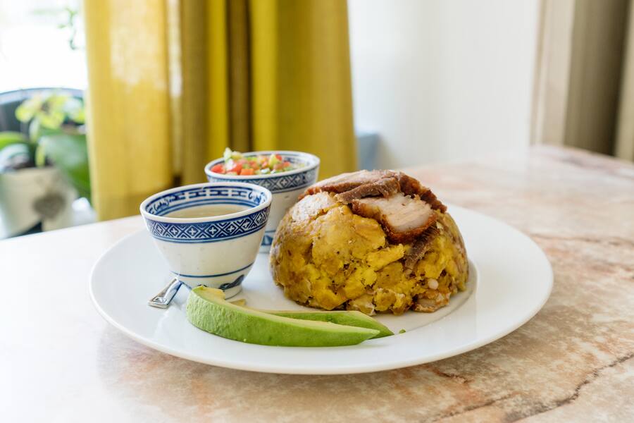 Mofongo im Delicias Latinas an der Badenerstrasse nähe Lochergut