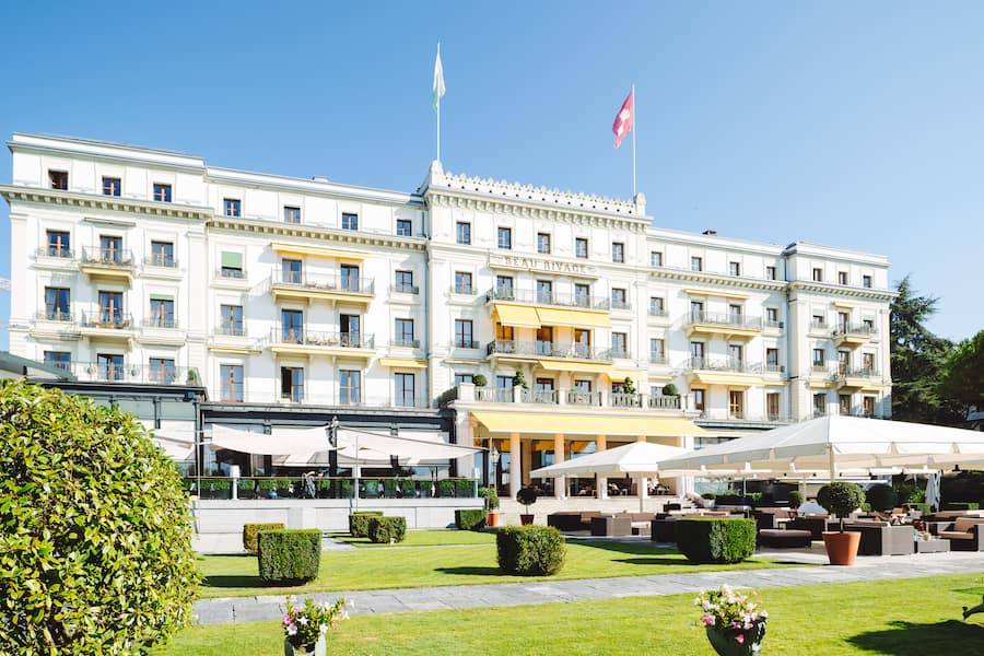 Swiss Deluxe Hotel Tour: Beau-Rivage Palace Hotel - Mittagessen im CafÃ© Beau-Rivage - Abendessen im Gourmet Restaurant von Anne-Sohie Pic  - Lausanne - 3. September 2019 - Copyright Olivia Pulver