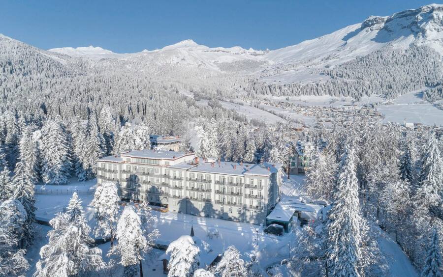 Waldhaus Flims Alpine Grand Hotel & Spa Flims, 4.12.2017 HO via Waldhaus