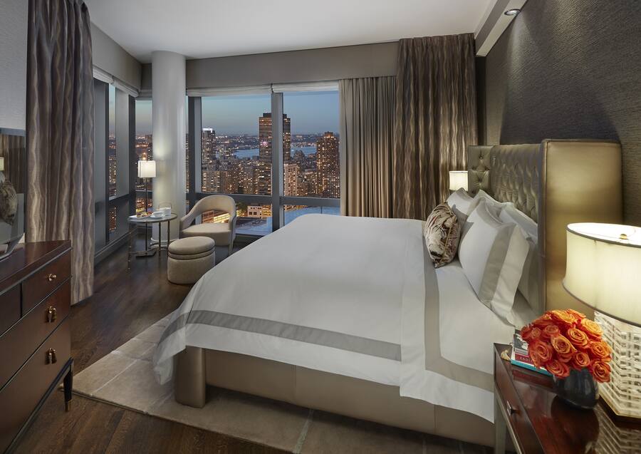 New York Madarin Oriental Bedroom