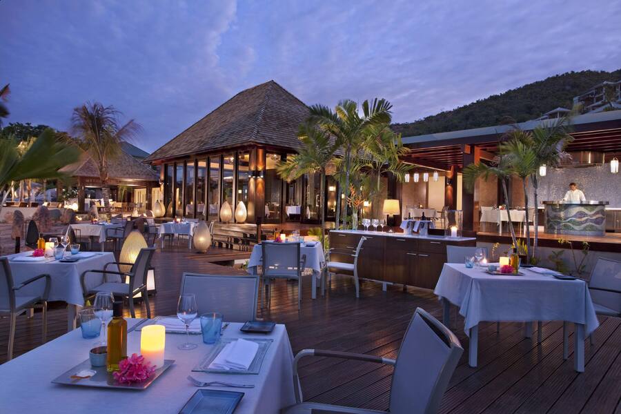 Raffles Seychelles Curieuse Restaurant